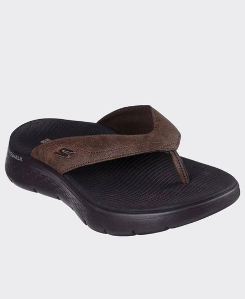 Skechers GO Walk Flex Sandal Vallejo - Brown/Black - Brown/Black