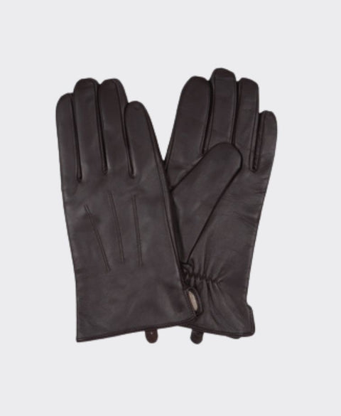 Thomas Cook Leather Gloves - Chocolate