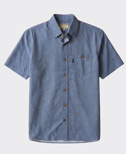 Portobello Rd Shirt S/S Diamond Print