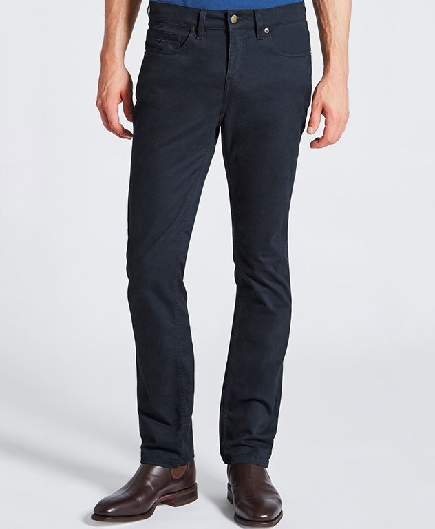 RMW Ramco Sueded Drill Jeans - Navy