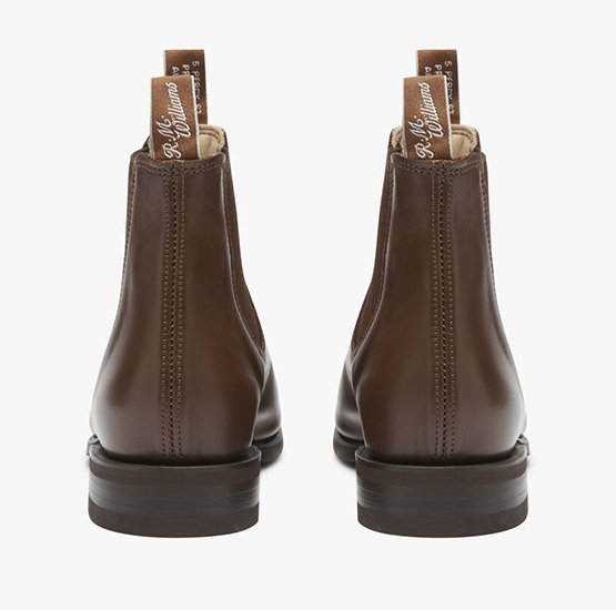 RMW Comfort Craftsman Boots - Dark Tan