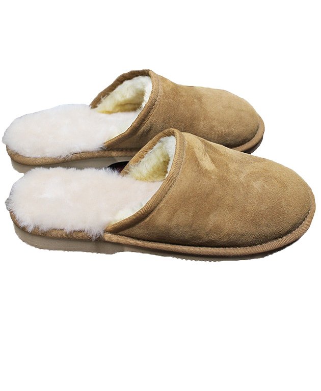 Jumbo Ugg Scuffs - Chestnut