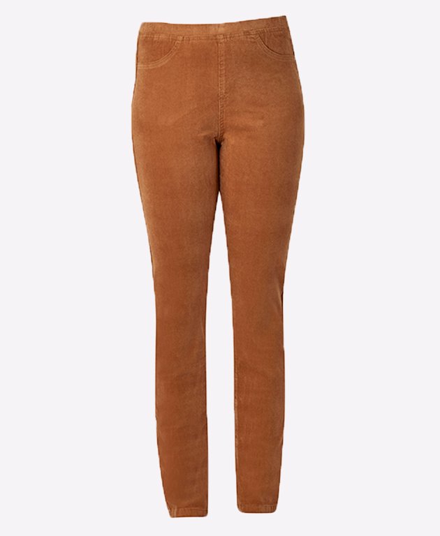 Vassalli Pant Bay Cord Slim Leg - Copper