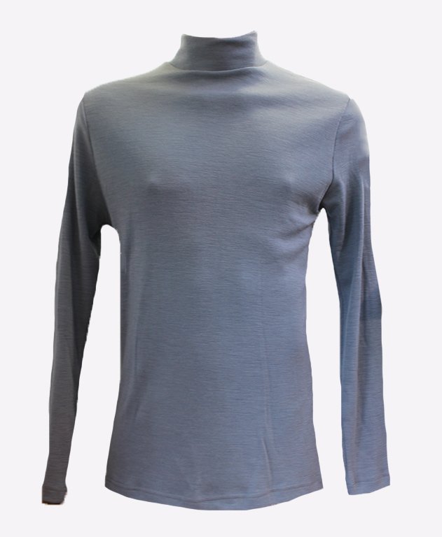 Noble Wilde Mens Merino Sergio Turtle Neck - Ironside