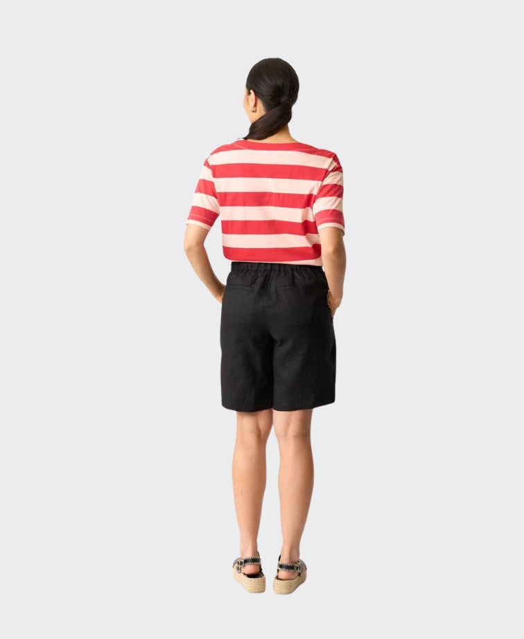 Preen Shorts Panel Pull On Linen