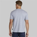 Swanndri Logo Tee - Grey Marle/Char