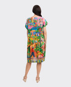 Orientique Dress Boxy Citadelle