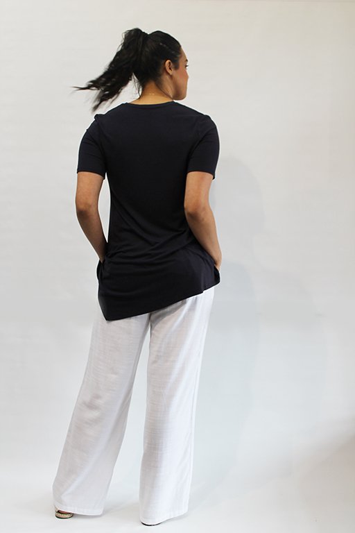 KG Bamboo Pants Beach - White