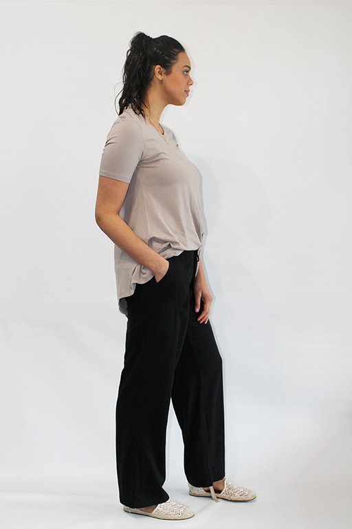 KG Bamboo Pants Beach - Black