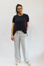 KG Bamboo Pants Beach - Pewter