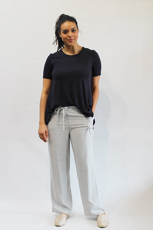 KG Bamboo Pants Beach - Pewter