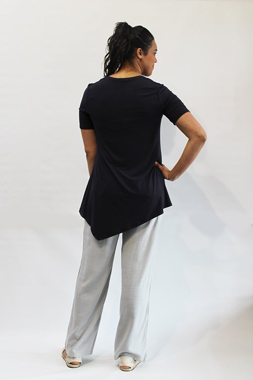 KG Bamboo Pants Beach - Pewter