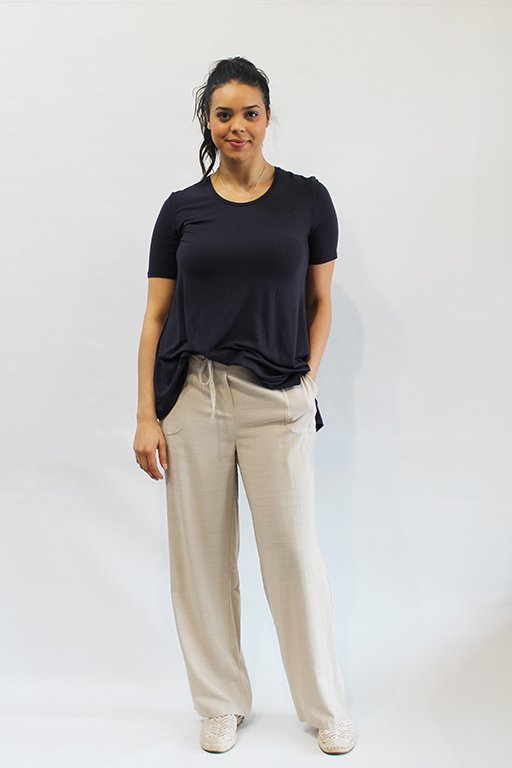KG Bamboo Pants Beach - Stone