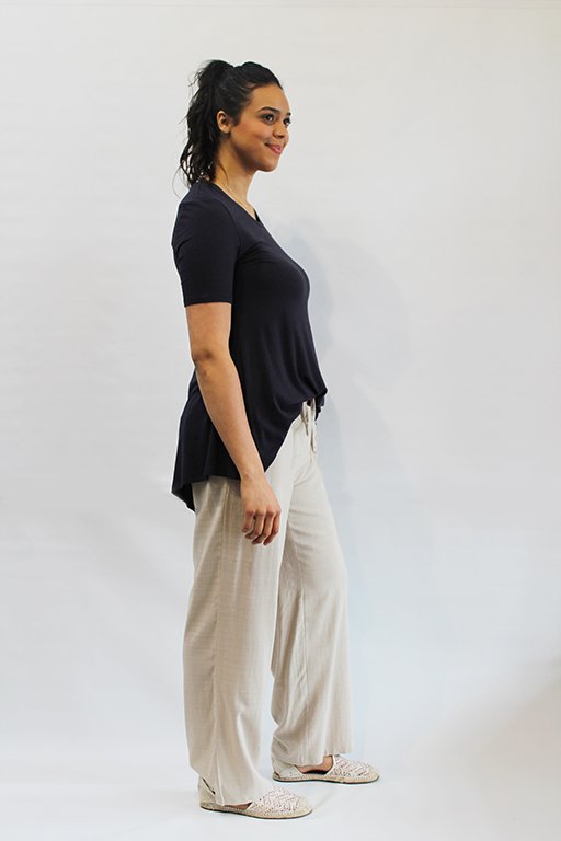 KG Bamboo Pants Beach - Stone