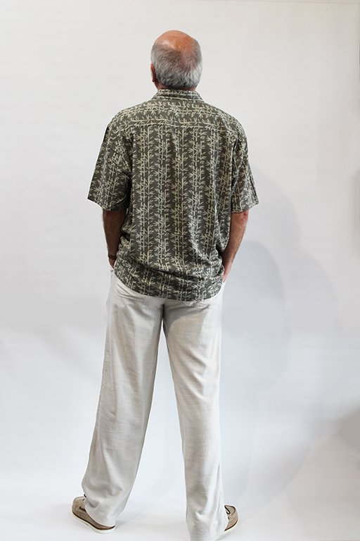 Kingston Grange Mens Beach Pant - Bone