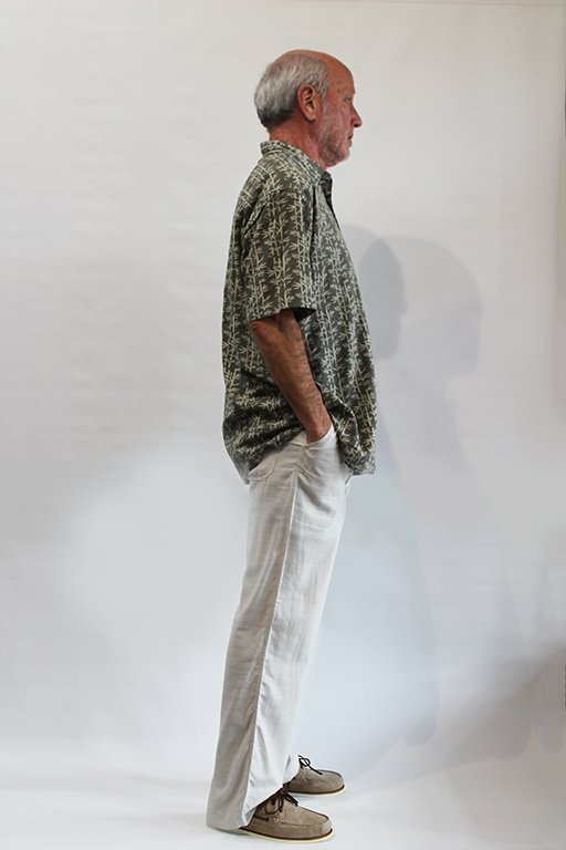 Kingston Grange Mens Beach Pant - Bone