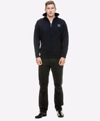 Swanndri Mariner Zip Neck Sweater - Navy