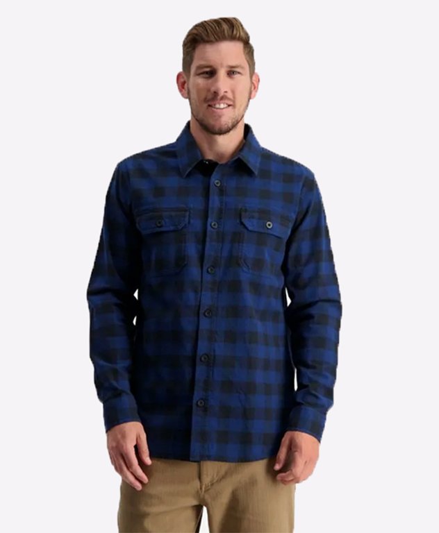 Swanndri Taranaki Tailor Shirt - Midnight Check