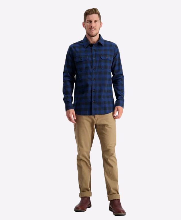 Swanndri Taranaki Tailor Shirt - Midnight Check