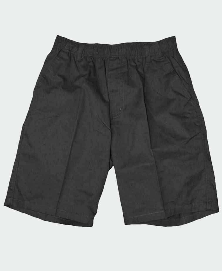 Savane Short Elastic Waist - Black
