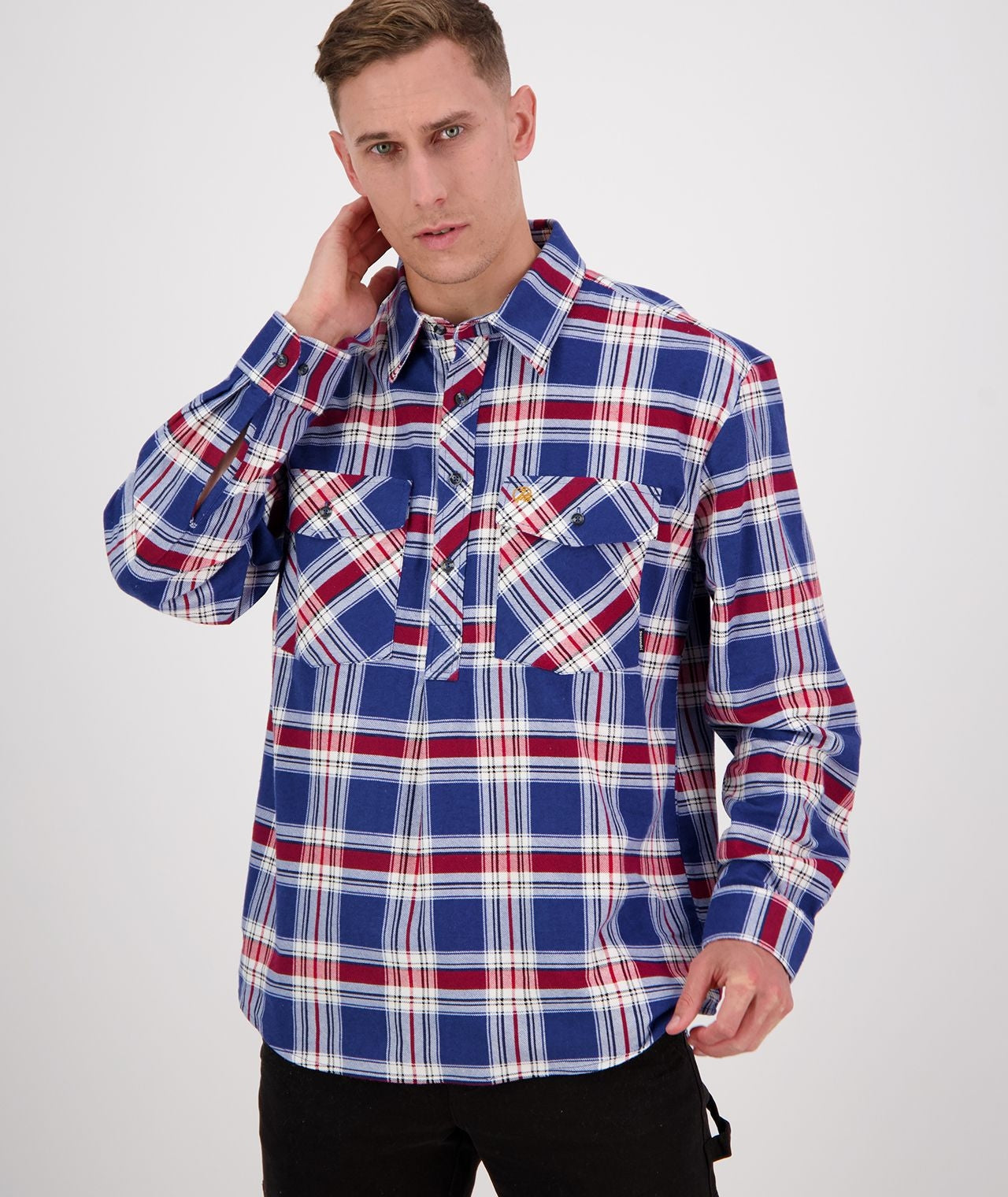 Swanndri Egmont Shirt - Crimson Check