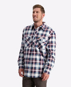 Swanndri Egmont Shirt - Cobalt Check