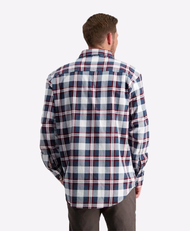 Swanndri Egmont Shirt - Cobalt Check
