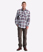 Swanndri Egmont Shirt - Cobalt Check