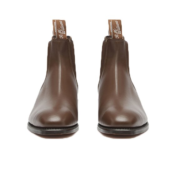 RMW Comfort Craftsman Boots - Dark Tan