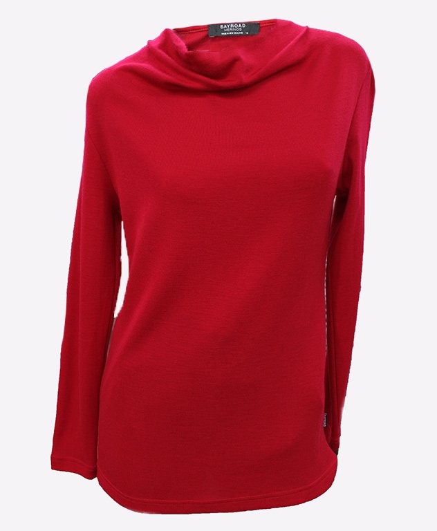 Bay Road Merino Shimmer Top - Portobello
