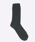Columbine Comfort Merino Crew Plain - Grey Marle