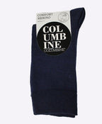 Columbine Comfort Merino Crew Plain - Navy
