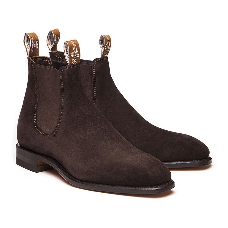 RMW Comfort Craftsman Suede - Chocolate