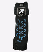 Chilli Socks Bedsocks Non Slip Tread - Black/Foot