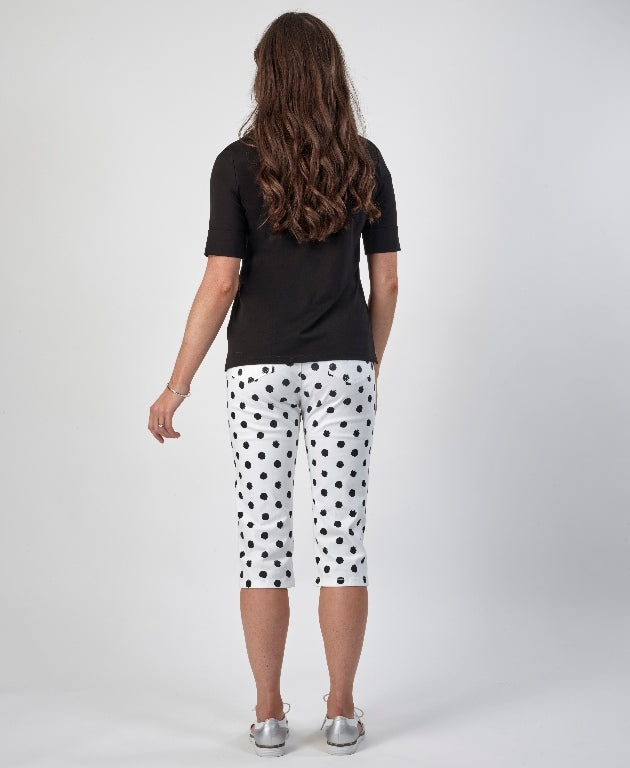Vassalli Tee Boat Neck - Black