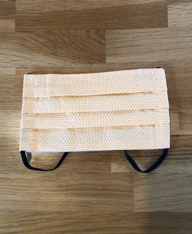 Face Mask - Yellow Spot