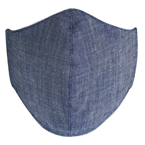 Parisian Face Mask - Chambray