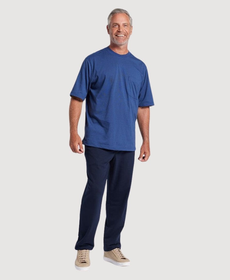 Breakaway Tee Kinnersly Crew - Denim Marle