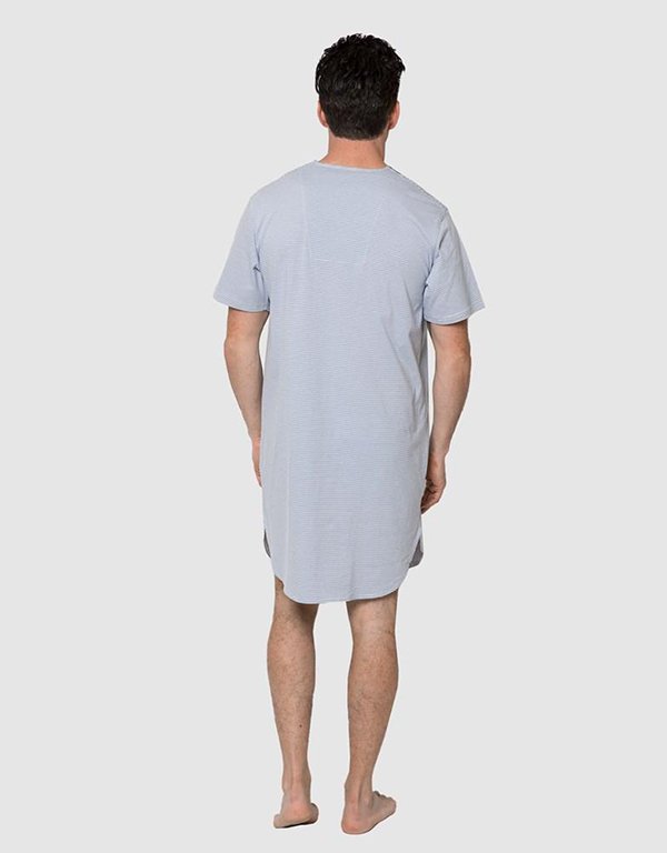 Coast Nightshirt S/S Knit Stripe - Stripe