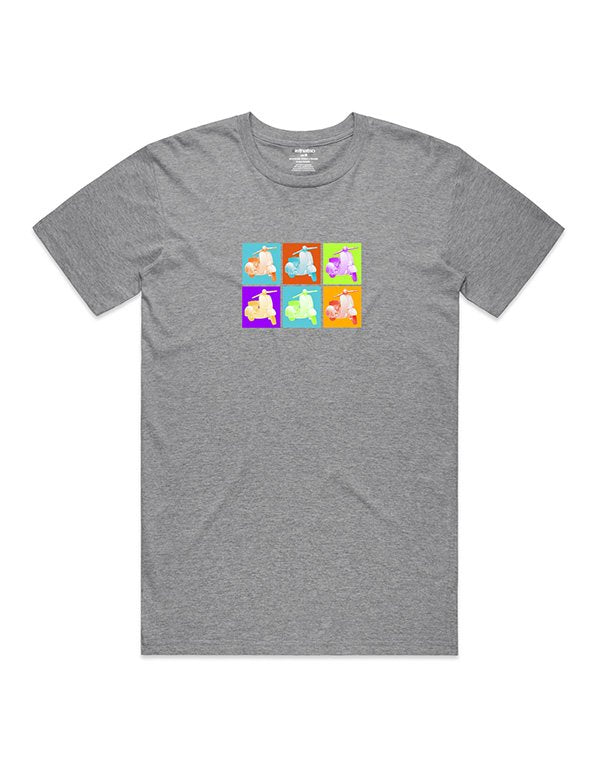 Isthatso Tee Womens Vespa's - Grey