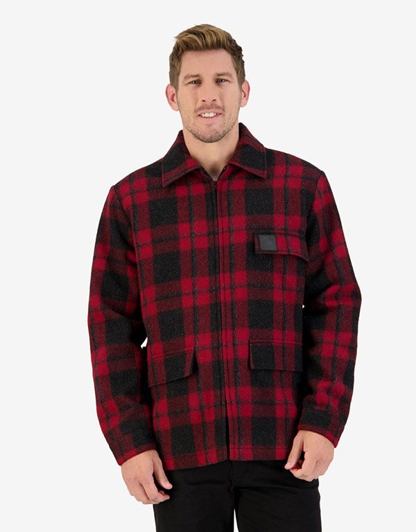 Swanndri Rover v2 Jacket - Merlot Check