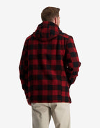 Swanndri Hudson Hoody - Oxblood Grid