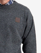 Swanndri Seafarer Crew Neck Sweater - Charcoal Marle