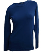 Bay Road Merino Womens Crew - Royal