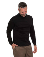 Breakaway Winterlock Roll Neck Skivvy - Black