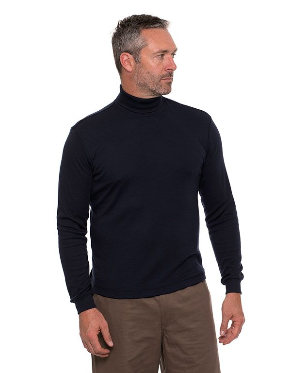 Breakaway Winterlock Roll Neck Skivvy - Ink