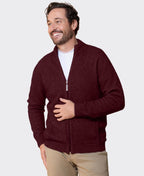 Noble Wilde Mens Bristol Jacket - Port