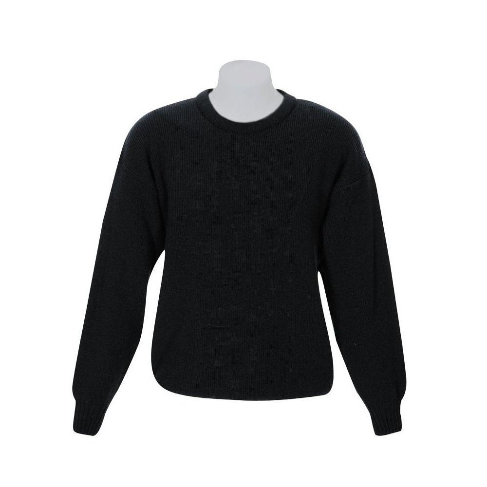 MKM Jumper Crew Neck Fisherknit - Navy