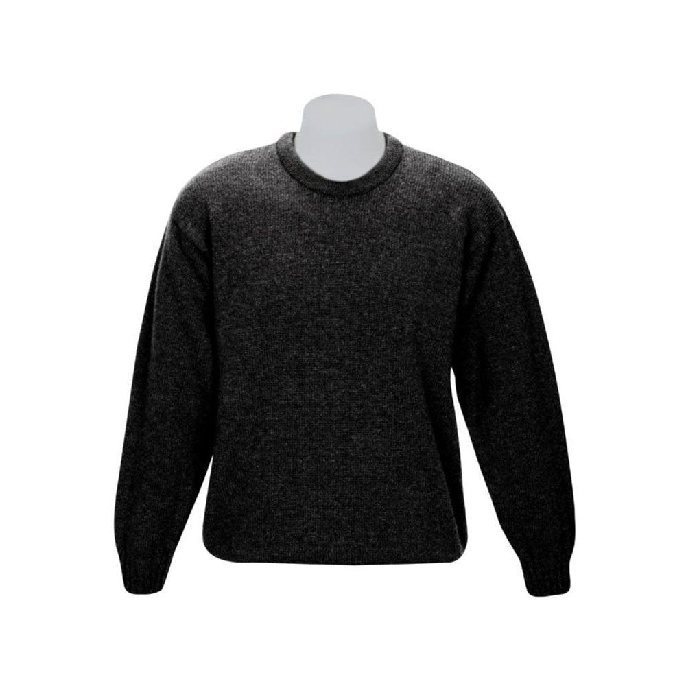 MKM Jumper Crew Neck Fisherknit - Coal