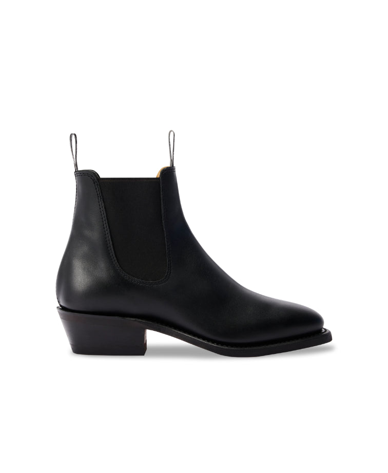RMW Lady Yearling Rubber Sole - Black
